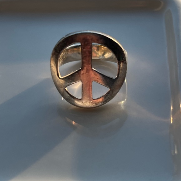 COACH Peace Sign Ring - Picture 2 of 5
